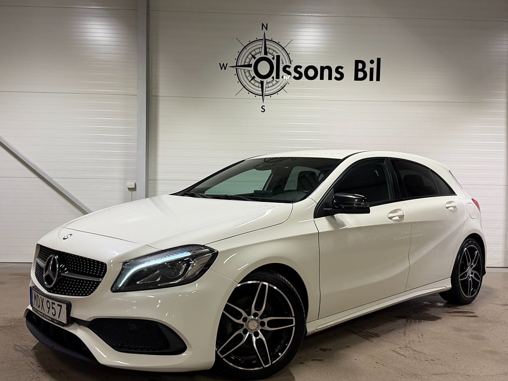 Mercedes-Benz A 180 Aut AMG Sport B-kamera Lågskatt 0.51/L