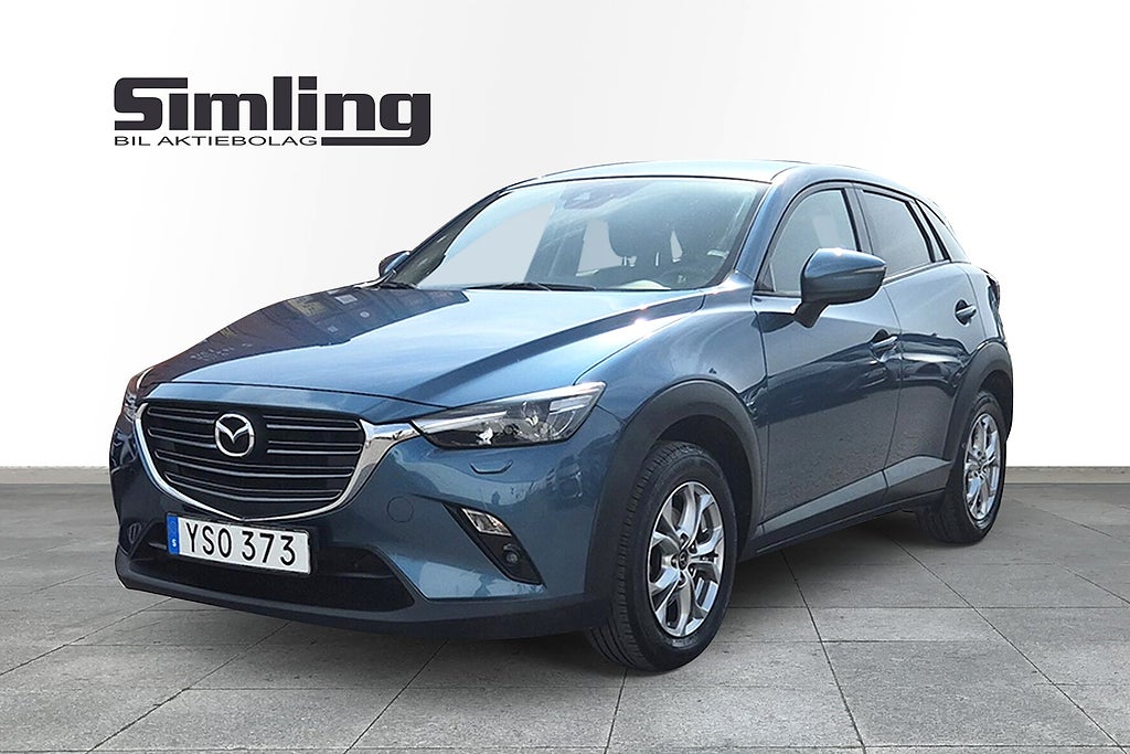 Mazda CX-3 2.0 Vision Automat 121 hk / Vinterhjul / Motorvärmare
