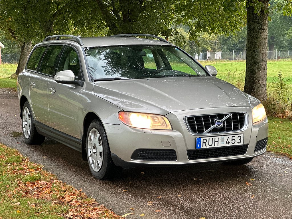 Volvo V70 2.0 Flexifuel Svensksåld, Euro 4, Dragkrok        