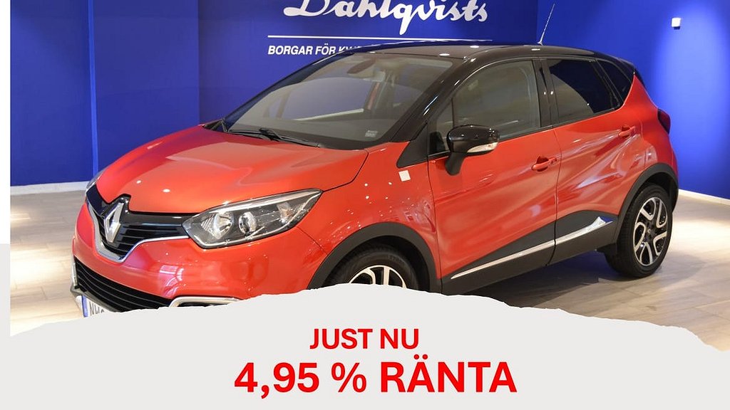 Renault Captur (NU 4,95 % RÄNTA) 0.9 TCe 90hk Helly Hansen Edt V-hjul Navi Back