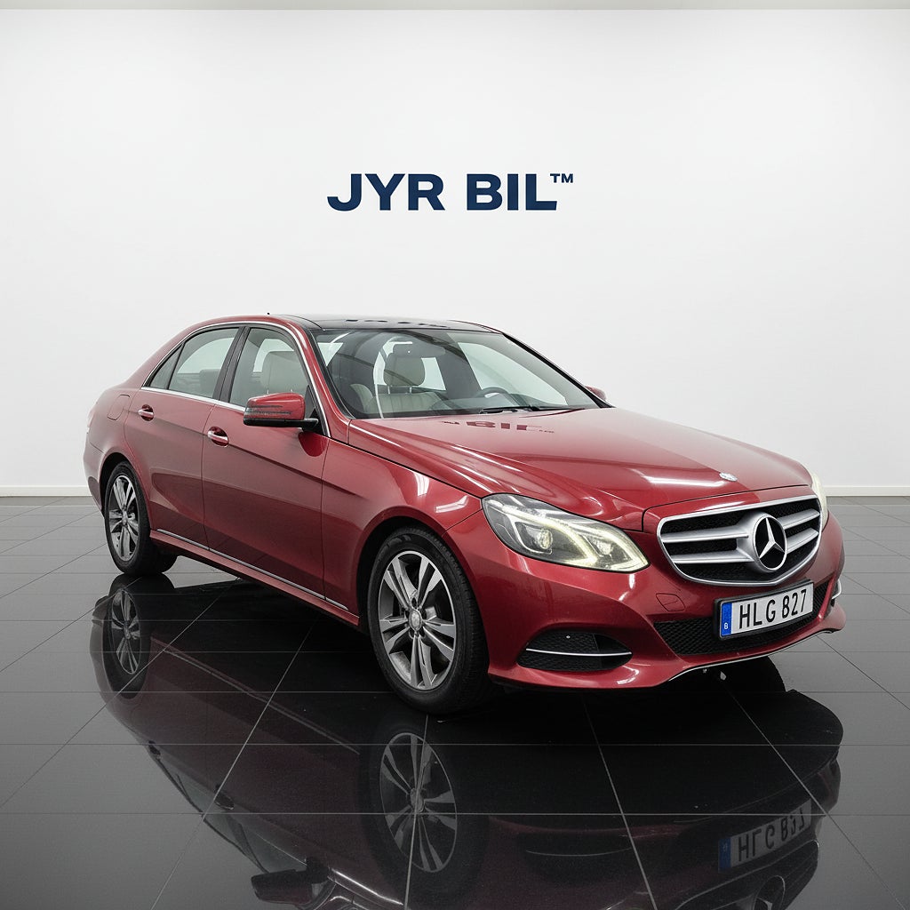 Mercedes-Benz E 350 252hk 9G-Tronic Skinn / Pano / 