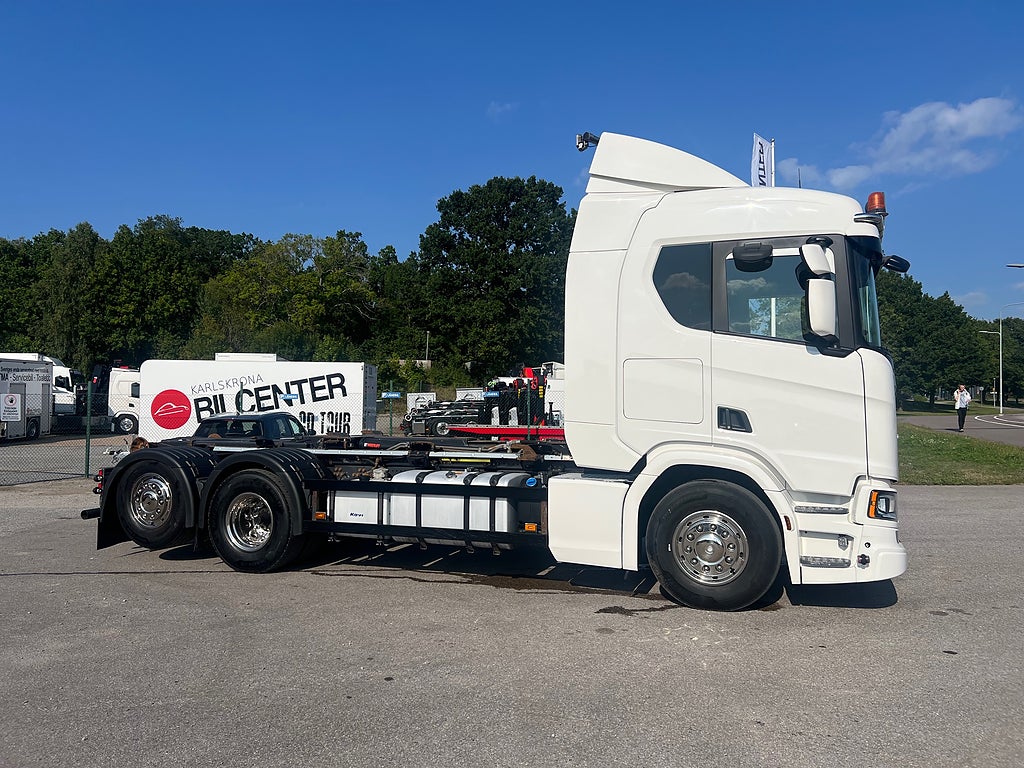 Scania R500 6x2*4 Lastväxlare inkl Schaktflak & Tippkärra