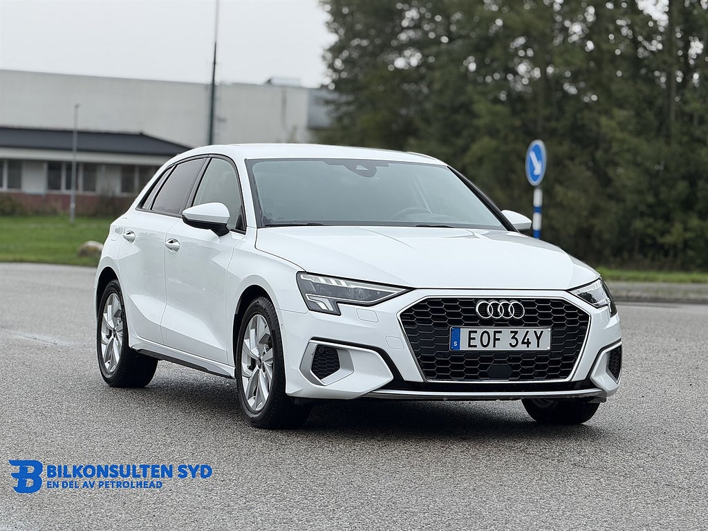 Audi A3 Sportback 40 TFSI | 204hk | CarPlay | Drag | Kamera