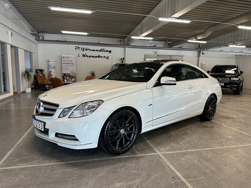 Mercedes-Benz E 200 Coupé 7G-Tronic Plus Taklucka Elstolar P-Sensorer