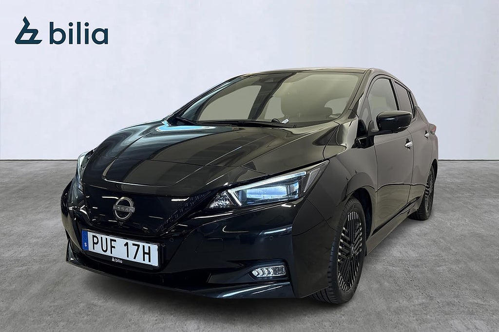 Nissan Leaf 40kwh/ Luftvärmepump/ V-hjul/ N-connecta/ 360...