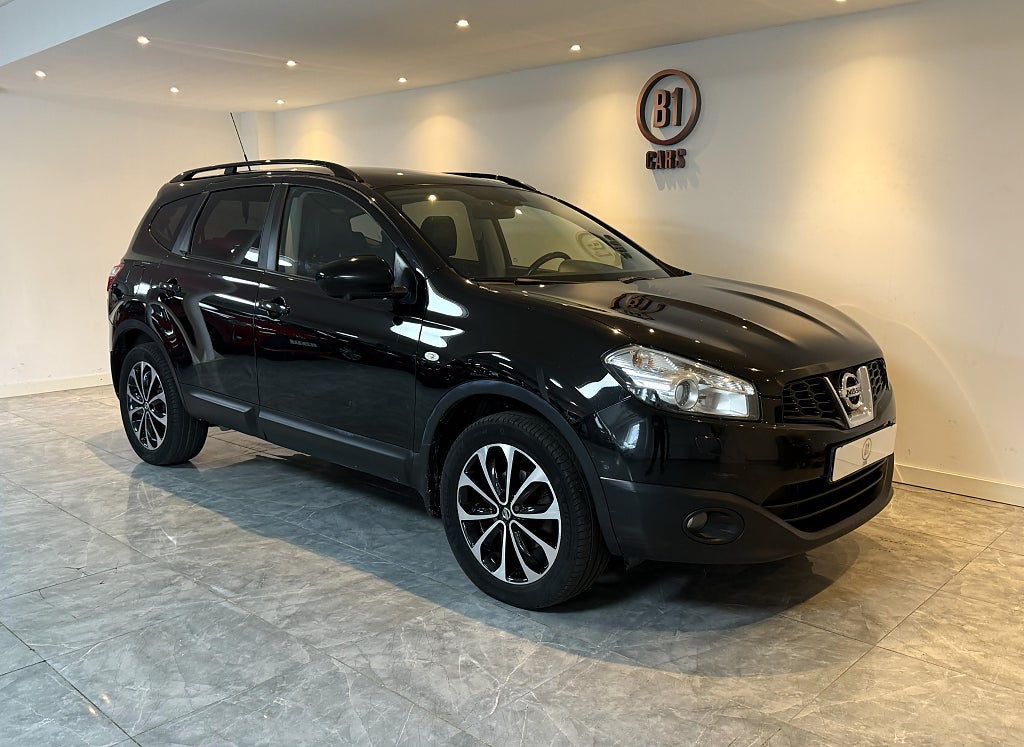Nissan Qashqai+2 1.6 117HK PANORAMA B-KAMERA GPS 1-ÄGARE FULLSERVAD