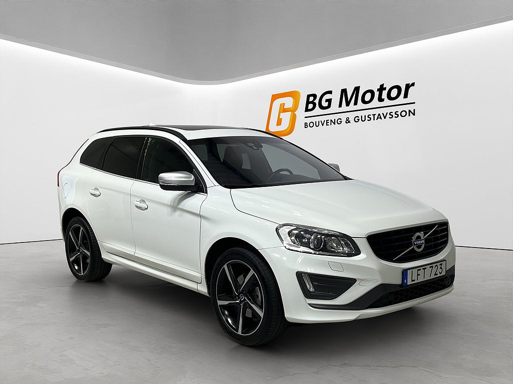 Volvo XC60 D4 AWD 190HK R-design Aut Värmare/Pano/Navi/PDC