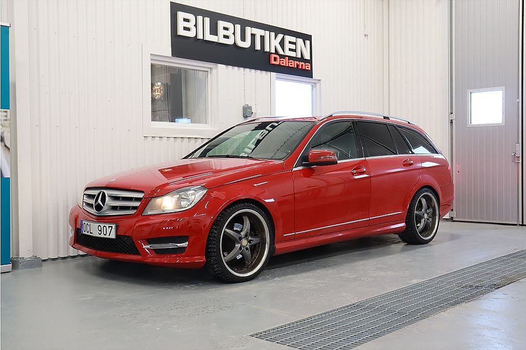 Mercedes-Benz C 220 T CDI Aut AMG M-värm Drag 170hk