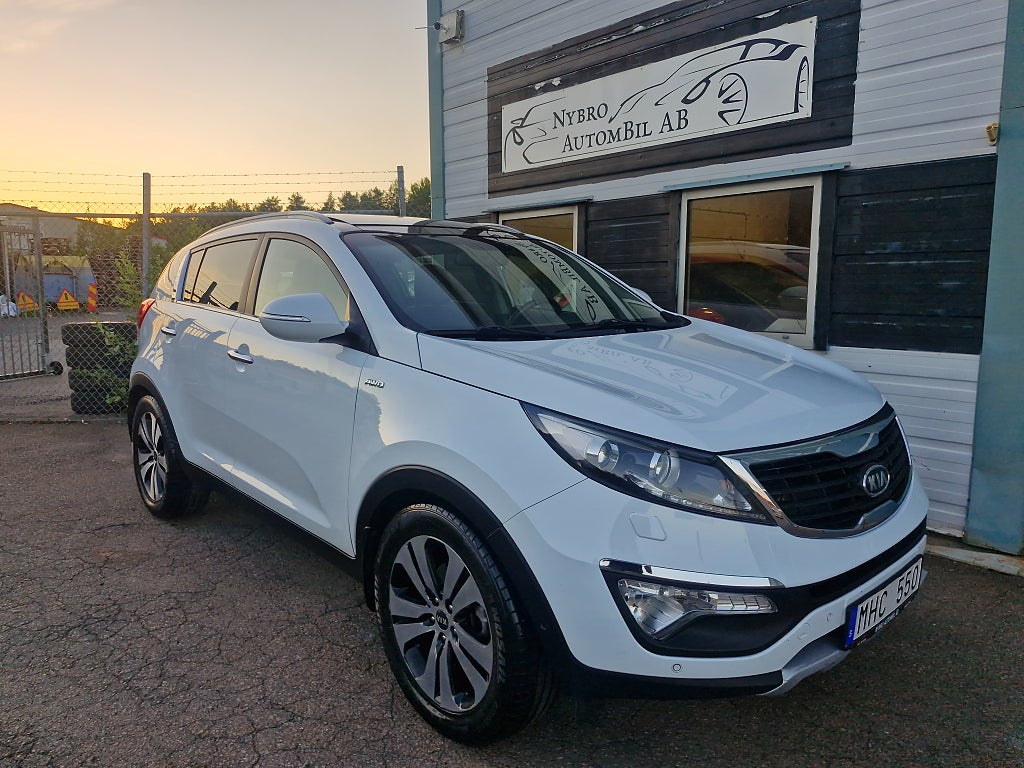 Kia Sportage 2.0 CRDi AWD EX Euro 5&Nybeskitad&Nyservad&Takluckan&Na