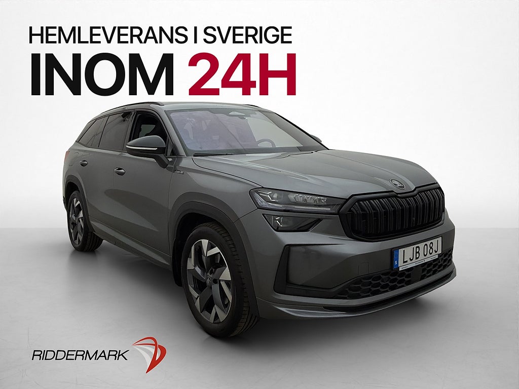 Skoda Kodiaq 2.0 TSI 4x4 Sportline 7-Sits Värmare Drag MOMS