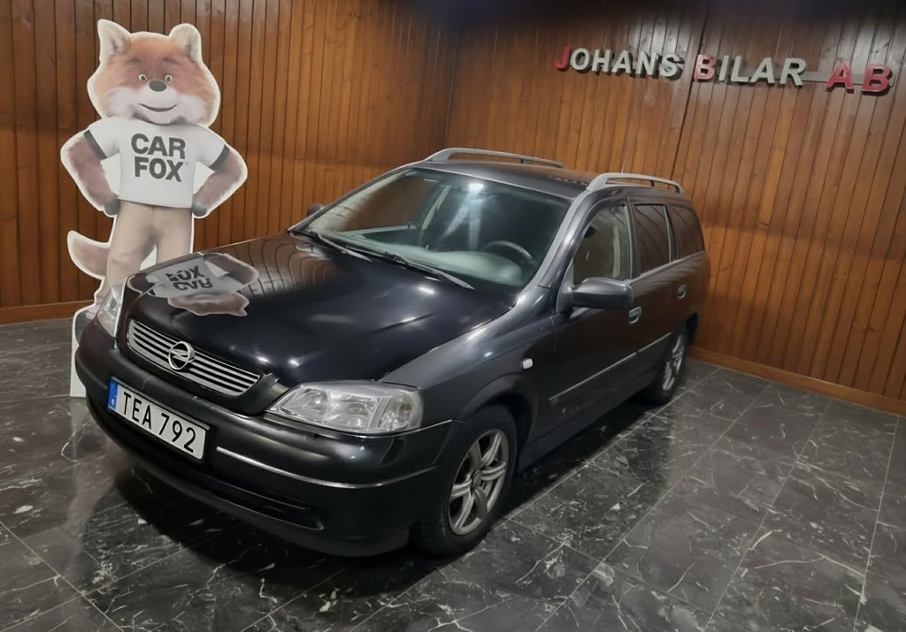 Opel Astra Caravan 1.6, Besiktigad, 101hk