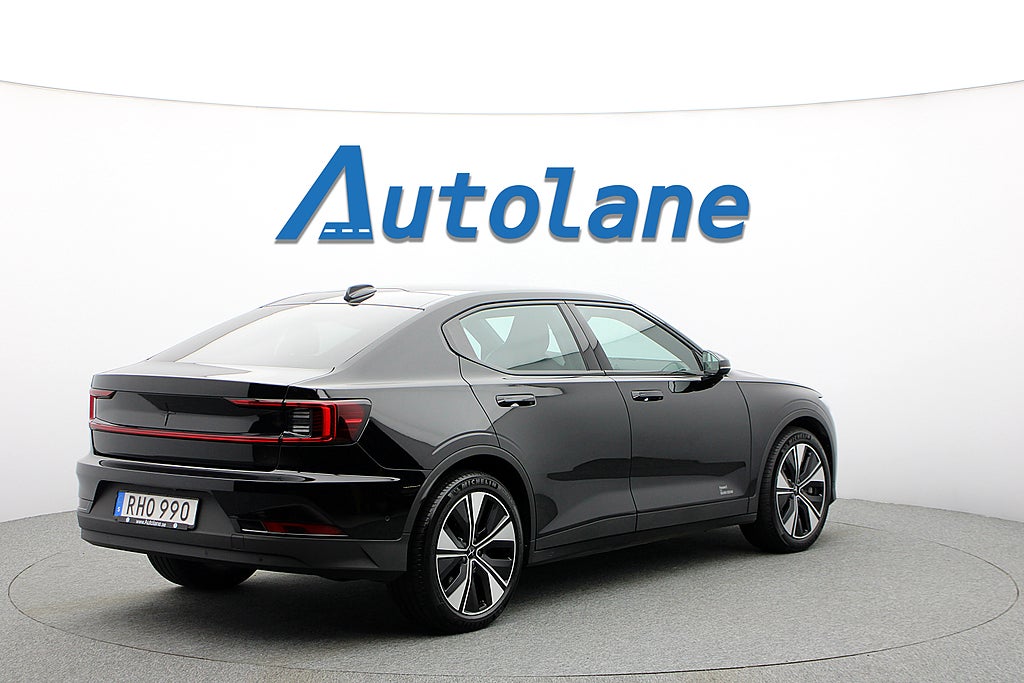 Polestar 2 Long Range Single Motor, Panorama, H/K, 360° 299hk