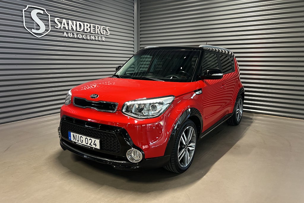 Kia Soul 1.6 CRDi DCT GLS Backkamera Rattvärme Drag 
