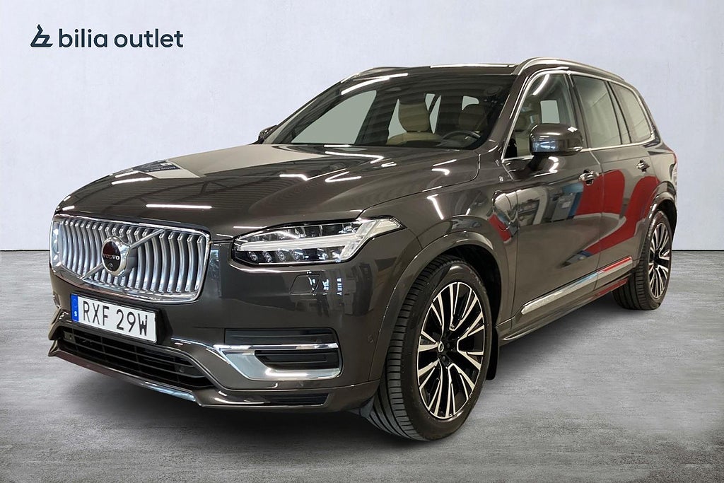 Volvo XC90 7-sits T8 AWD Ultimate Bright Massage 360° Pano H&K HUD