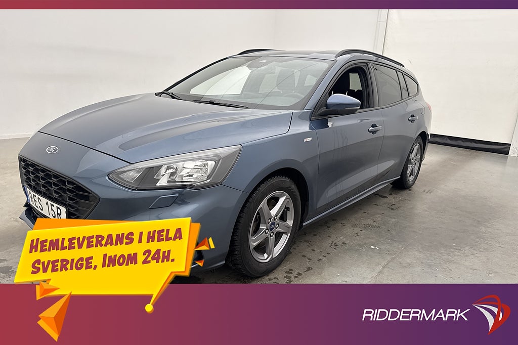 Ford Focus 1.0 EcoBoost 125hk ST-Line Drag Kamera Navi