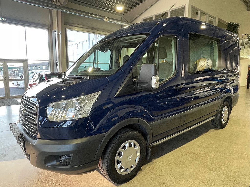 Ford Transit 350 2.2 TDCi 155hk Dubbelhytt (6-sits, Drag)