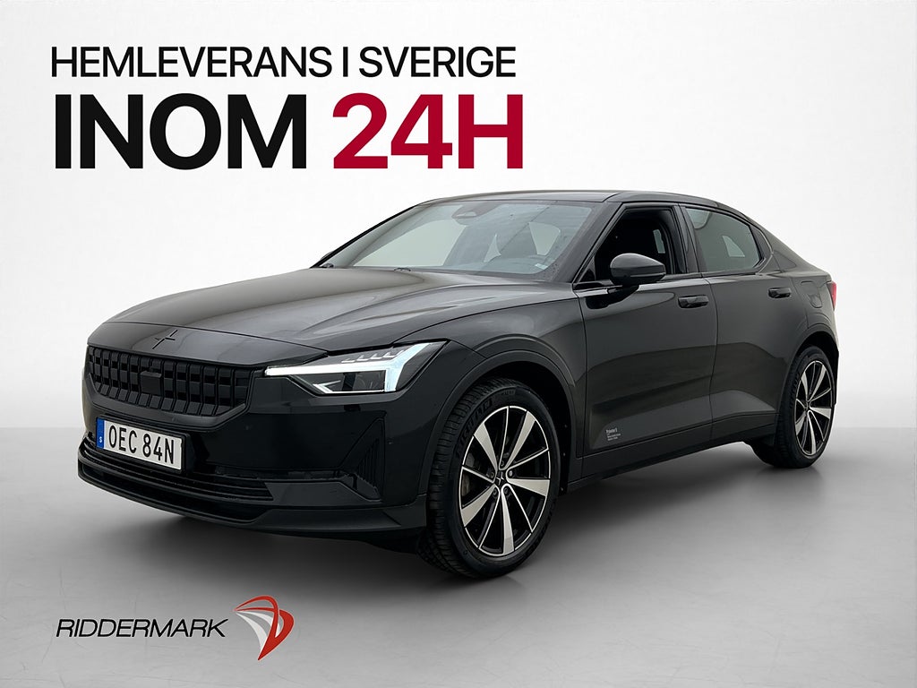 Polestar 2 Standard Range Single Motor Drag Kamera CarPlay