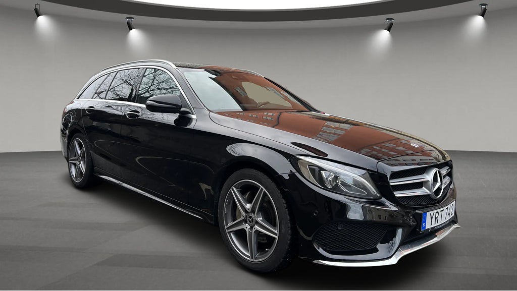 Mercedes-Benz C 220 T d AMG BURMESTER 9G-TRONIC EURO 6 170HK