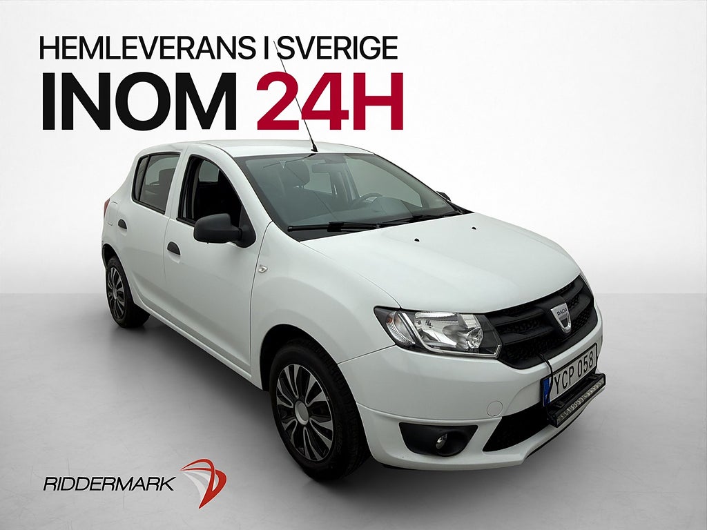 Dacia Sandero 0.9 TCe Easy-R 90hk Låg-Årsskatt Dragkrok