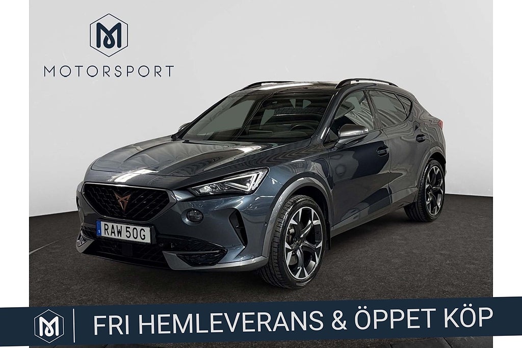 Cupra Formentor VZ e-Hybrid 245hk Dragkrok Adap-farth Navigation 19"