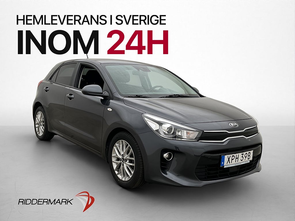 Kia Rio 1.0 T-GDI 120hk GLS CarPlay Rattvärme Kamera