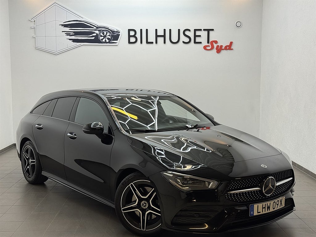 Mercedes-Benz CLA 200 d 150hk AMG Sport Pano/NightP/Wide/Navi/Bkamera/Nyservad