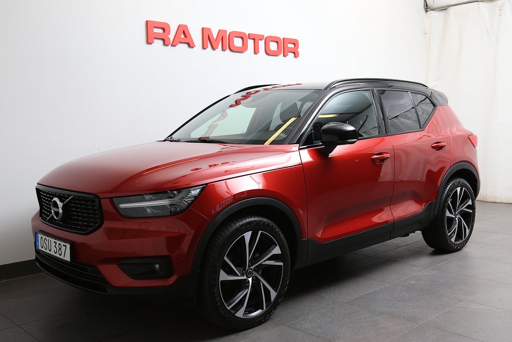 Volvo XC40 D4 190hk R-Design AWD Aut Drag I Navi | VOC | 20" 2018