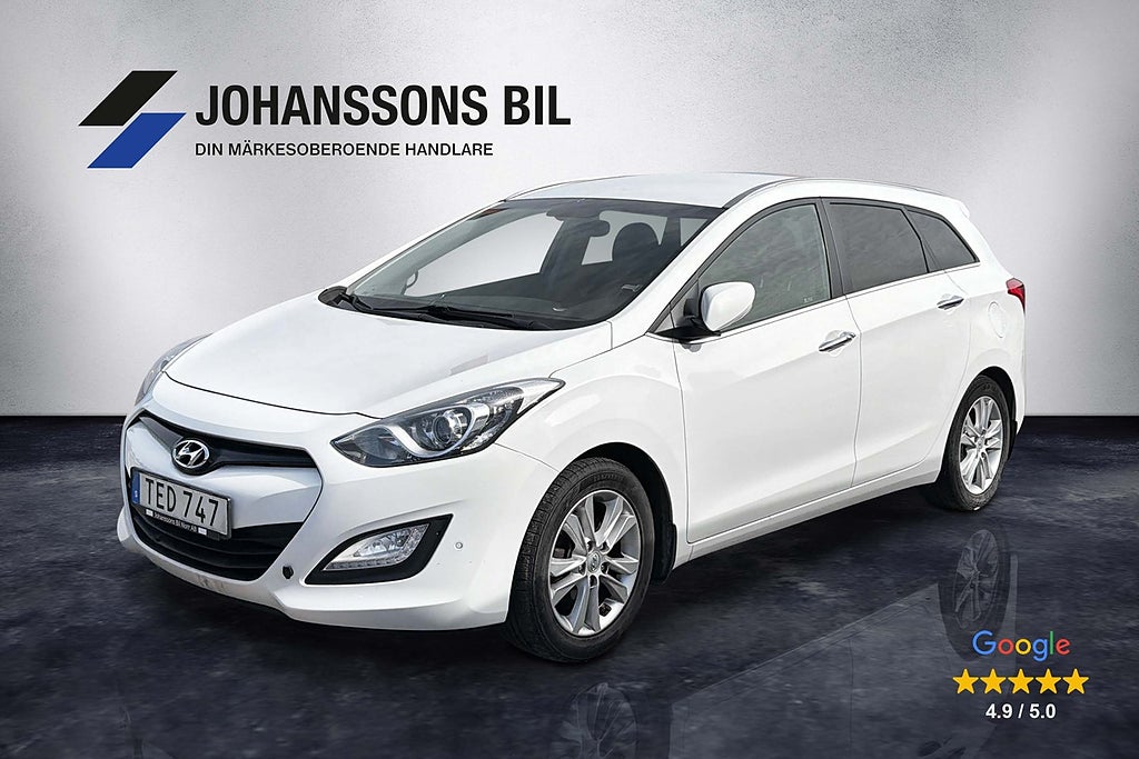 Hyundai i30 Kombi 1.6CRDi Business MoK-värmare Kamera Drag SoV-däck