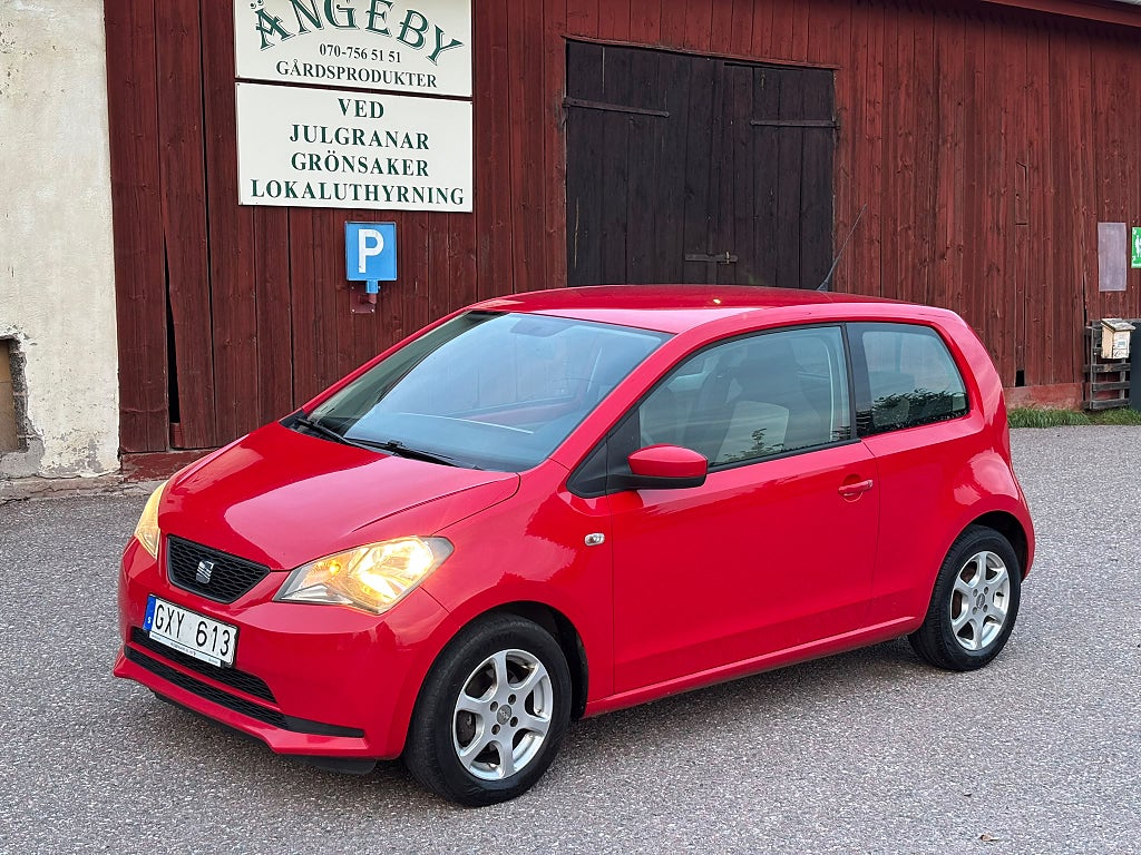 Seat Mii 3-dörrar 1.0 Euro 5| LågMil | Besiktigad