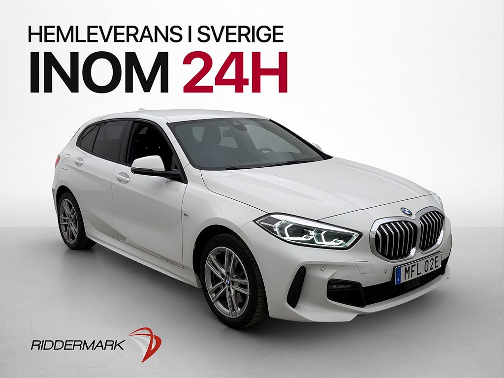 BMW 118I 136hk M Sport Cockpit Värmare Navi Sensorer CarPlay