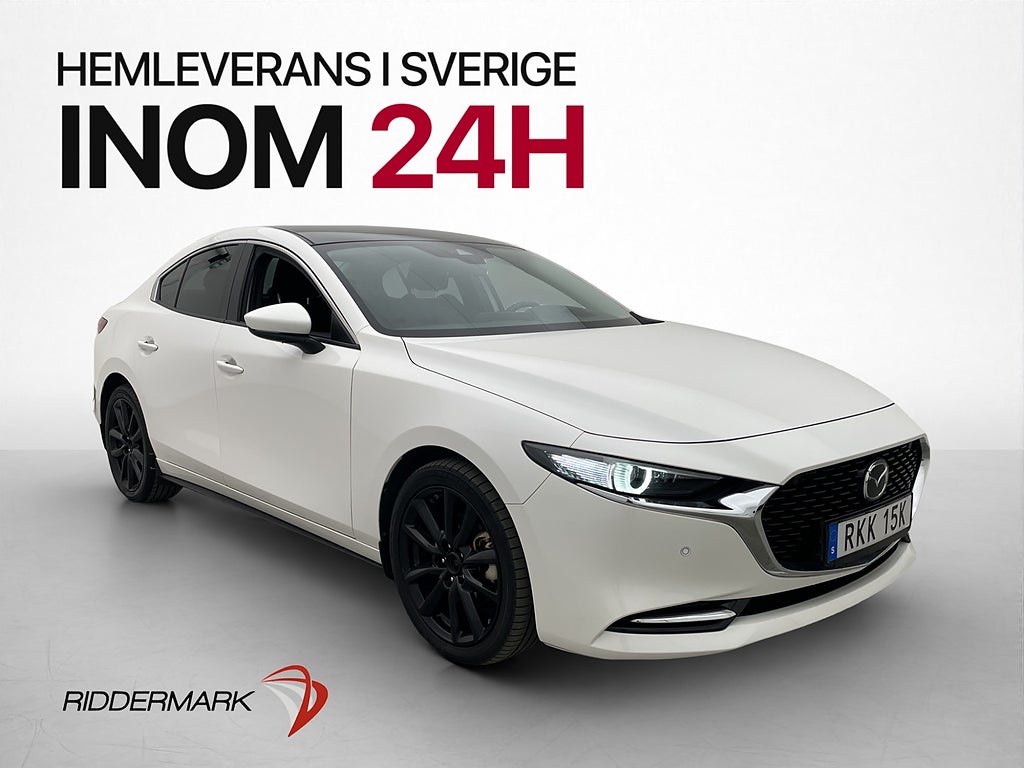 Mazda 3 2.0 e-SKYACTIV-X M Hybrid HUD Kamera Navi Sensorer