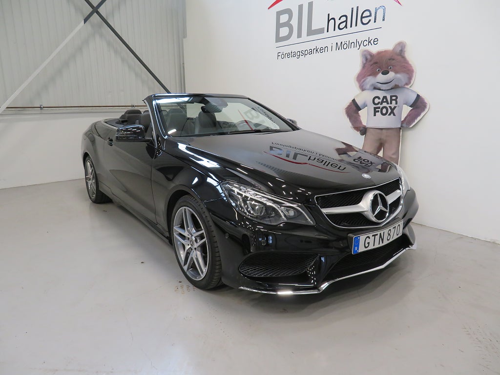 Mercedes-Benz E 320 272HK Cabriolet 7G-Tronic Plus AMG Sport Kamera 