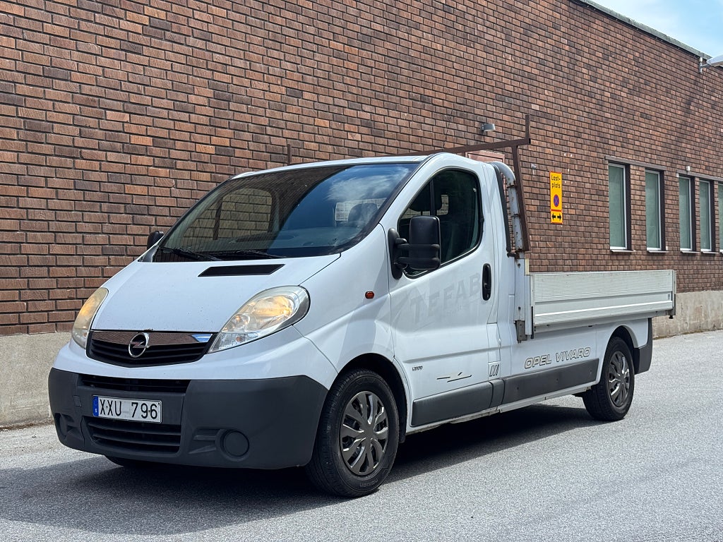 Opel Vivaro Pickup 2.0 CDTI Flak Dragkrok Moms 