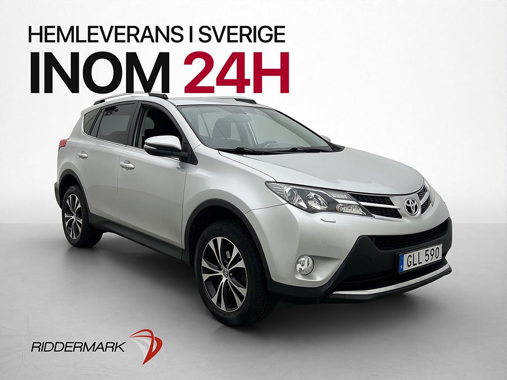 Toyota RAV4 AWD Edition Kamera Dragkrok M-Värmare 151hk