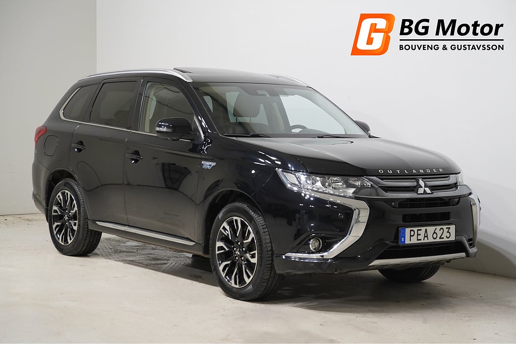 Mitsubishi Outlander PHEV 203HK 4WD Business Drag/Taklucka/Skinn/360/Keyless