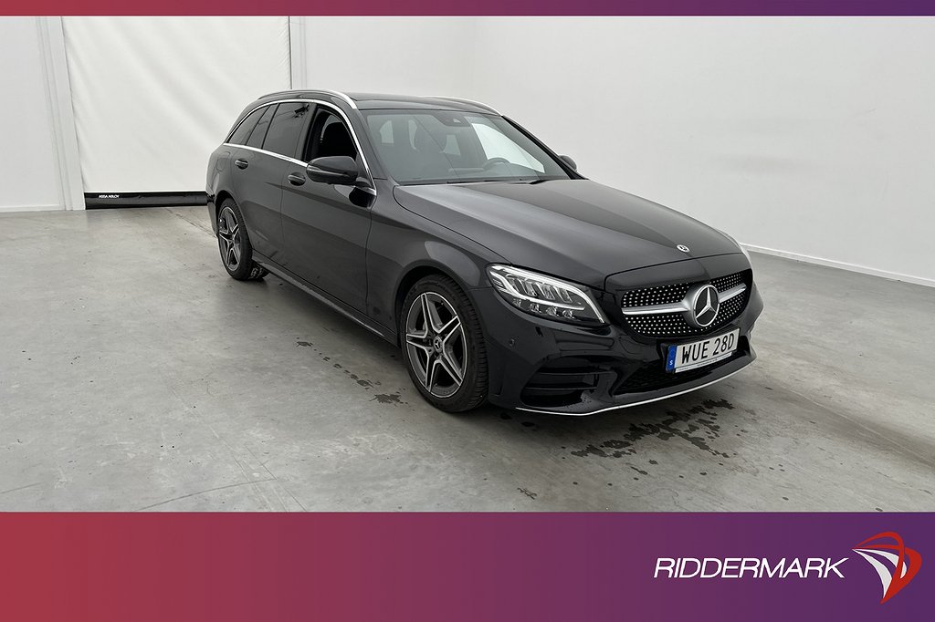 Mercedes-Benz C 200 T d 160hk AMG Pano Cockpit Värm 360 Drag