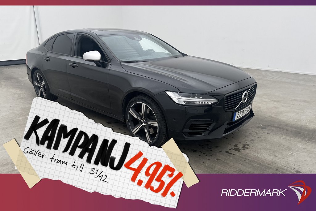 Volvo S90 T8 AWD R-Design VOC Pano B&W Kamera Na 4,95% Ränta