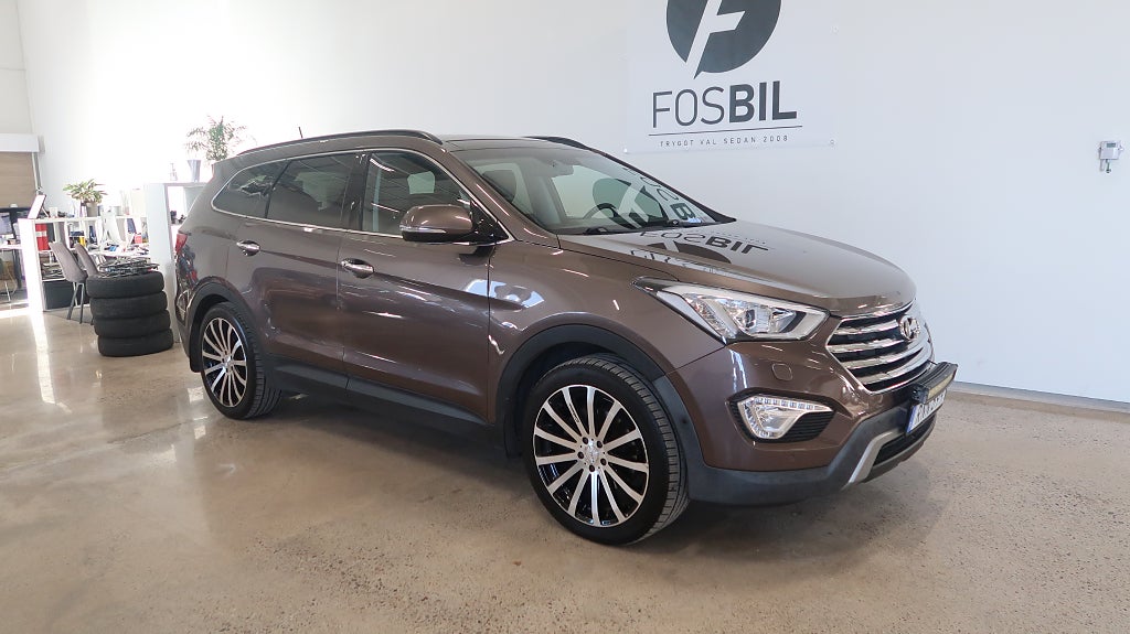 Hyundai Grand Santa fe 2.2 CRDi 4M Premium Plus 6-Sits Pano-Navi-Kamera