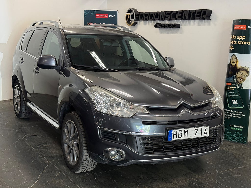 Citroën C-Crosser 2.4 4WD CVT 7-Sits Automat Apple Carplay Nybesiktigad
