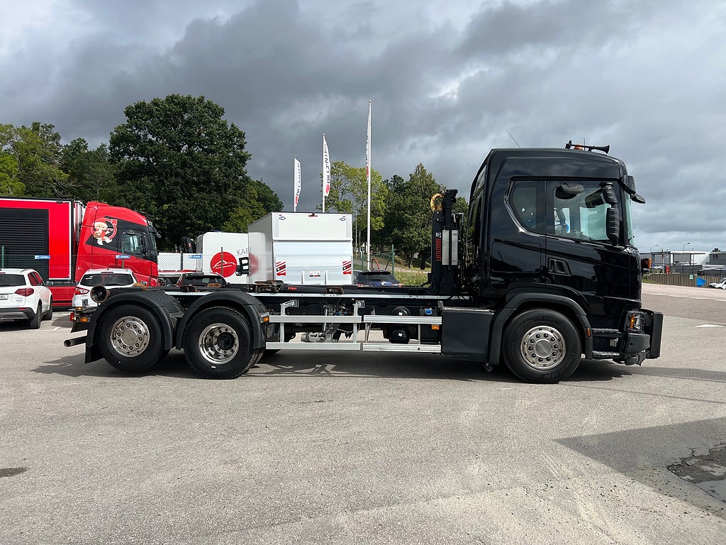 Scania G450 6x2*4 XT Lastväxlare, Fullt Plogutrustad
