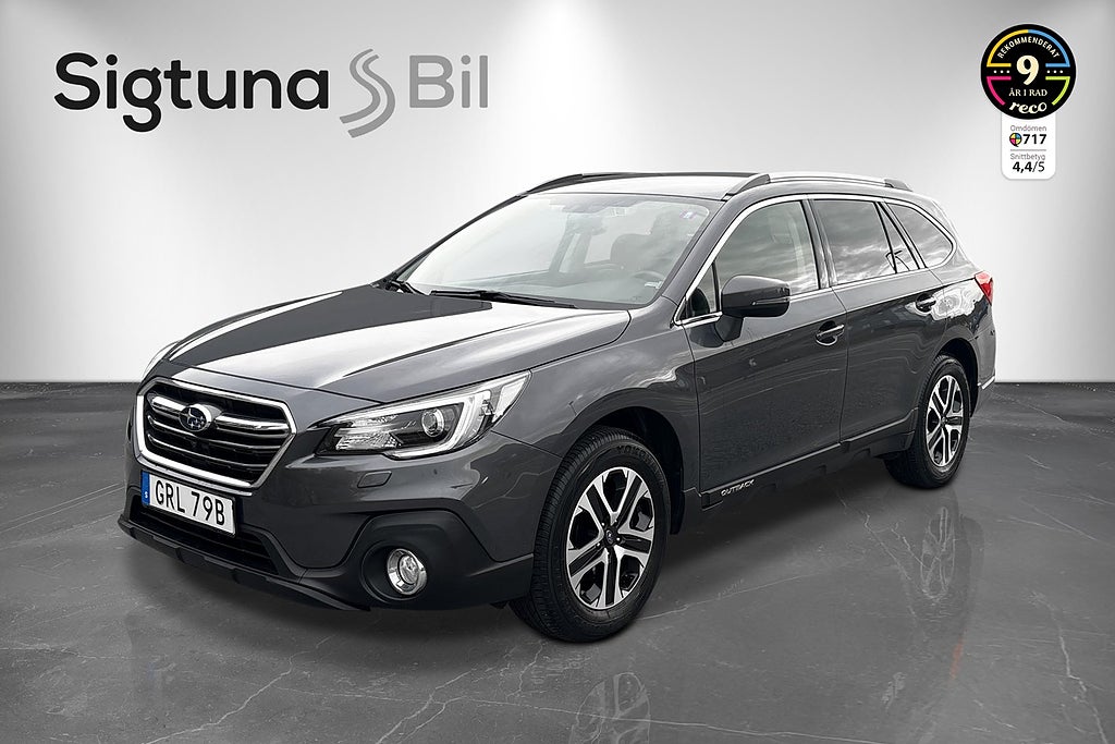 Subaru Outback 2.5 4WD Lineartronic Drag / Läder / Backkamera