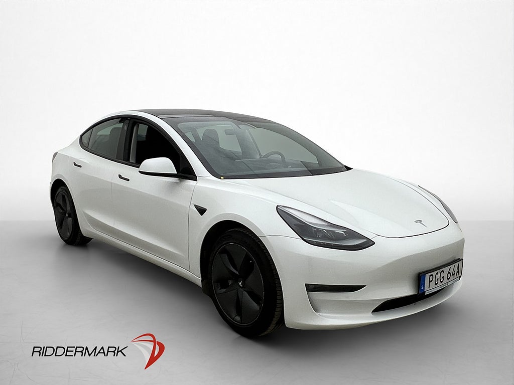 Tesla Model 3 Long Range AWD Uppgraderad-Autopilot SV.SÅLD