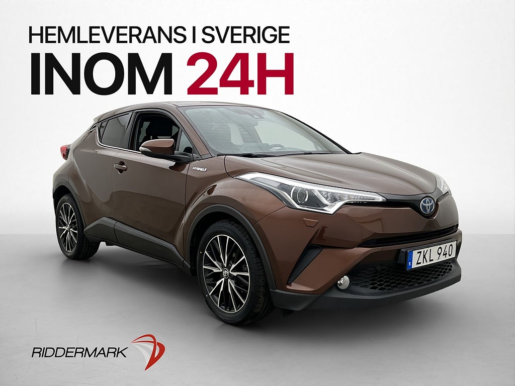 Toyota C-HR Hybrid 122hk X-Edition Backkamera Skinn JBL