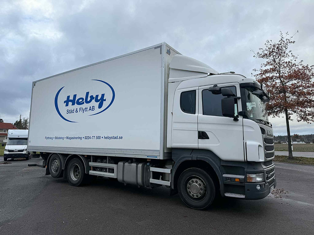 Scania R440 6x2 12.7  Skåp Bakgavellyft Låga miltal 