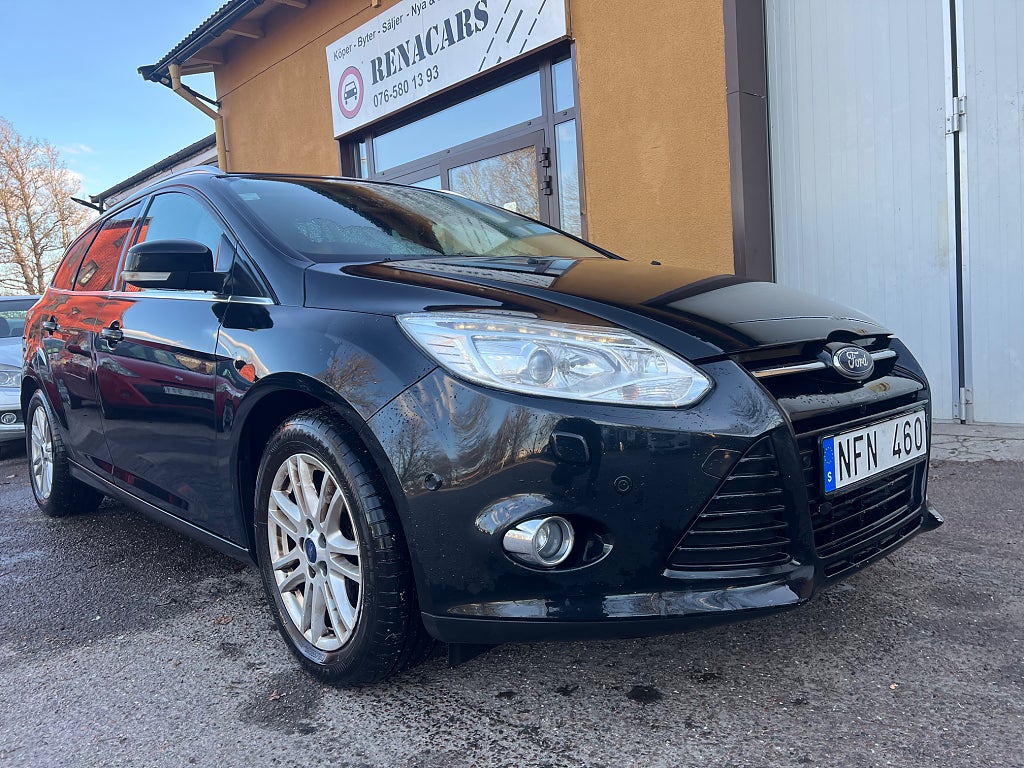 Ford Focus Kombi 1.0 EcoBoost Titanium Nyser Nybes Drag/Avb:-485kr