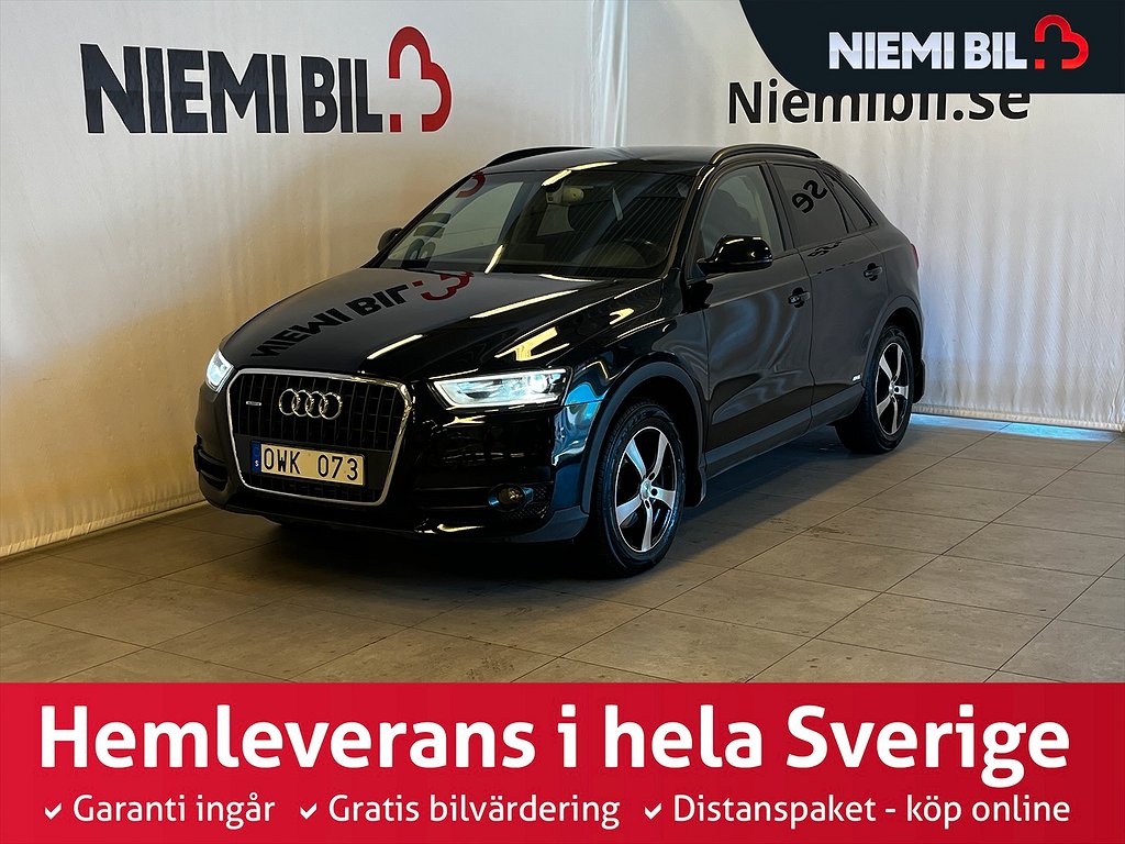 Audi Q3 2.0 TDI quattro Dragkrok/SoV-däck/MoK-värmare