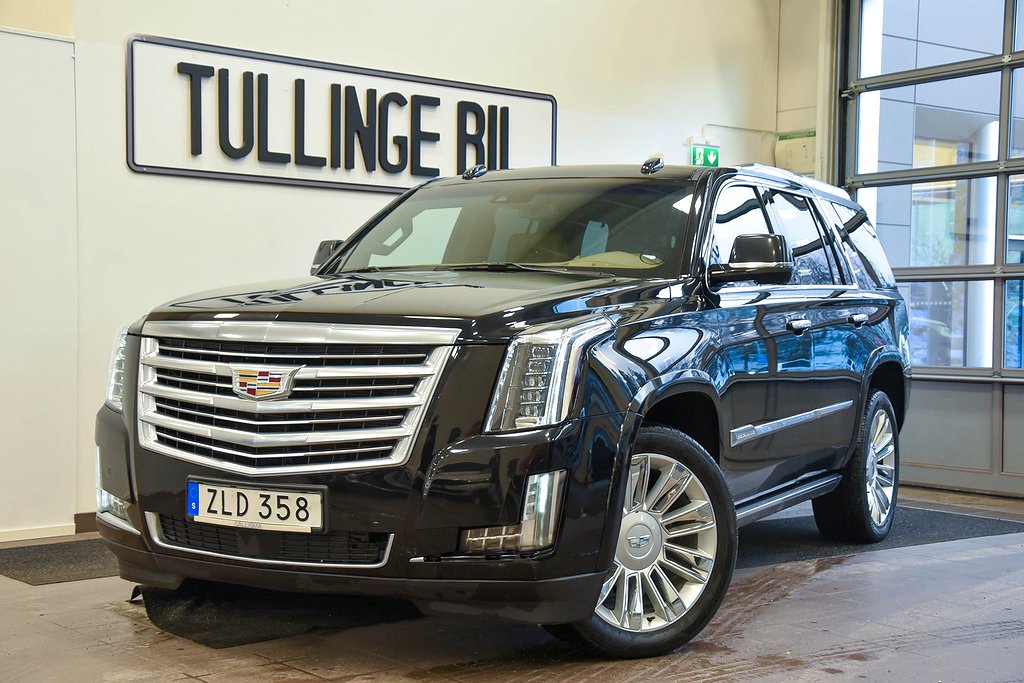 Cadillac Escalade 6.2 V8 4WD Platinum Edition 22'' HuD 7sits