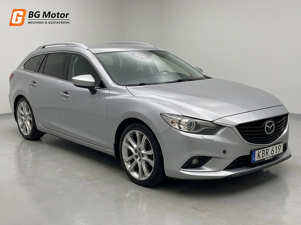 Mazda 6 Wagon 2.2 175HK Drag/Bose/Värmare/Backkamera