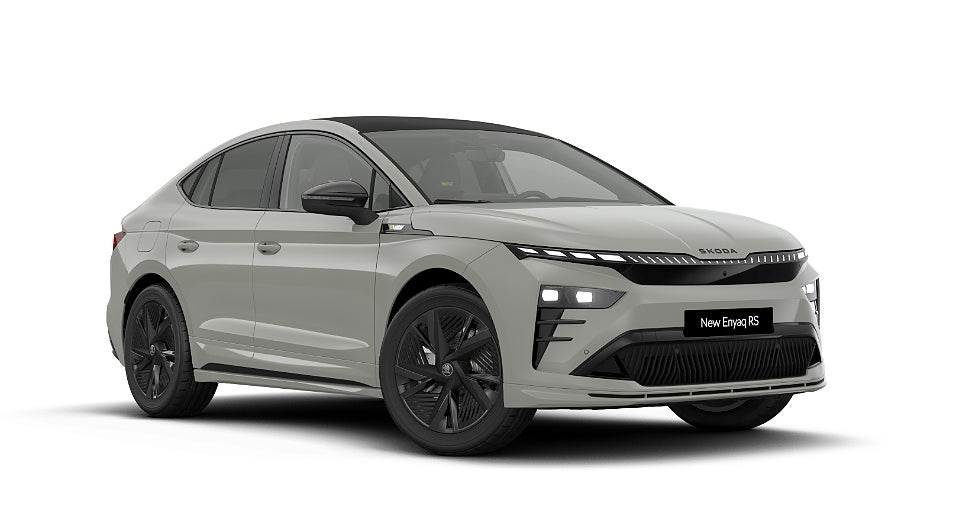 Skoda Enyaq Coupé RS 4x4 Drag/Värmare/El-Stol/360 *Lagerkampanj*