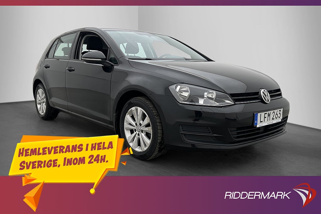 Volkswagen Golf 1.2 TSI 110hk CarPlay Adapt-fart Kamrem bytt